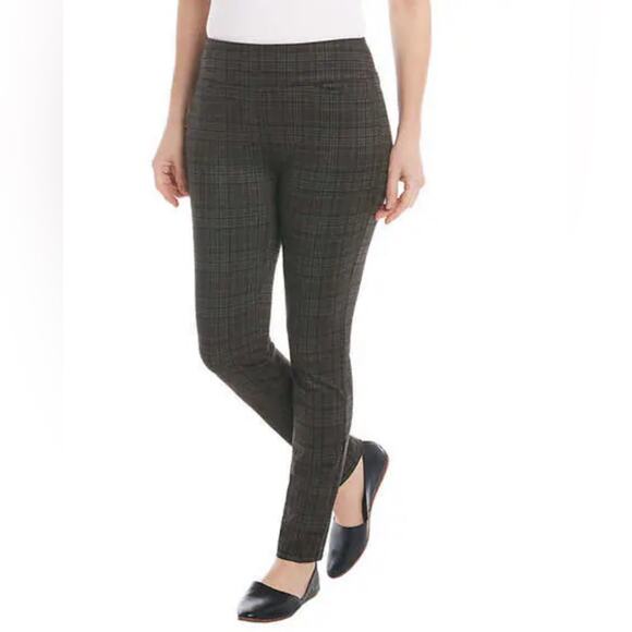 Dalia Women's Ponte Pants Stretch Plaid Size XXL NWT - Picture 5 of 7